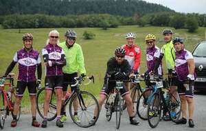 Le VCBS au sommet du col de la Biche