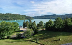 Le lac de Vouglans depuis Bellecin