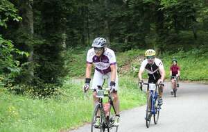 Christophe en termine avec le col de la Joux