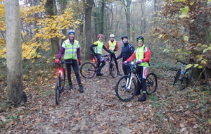 Gravel 21 nov. Pause dans les bois