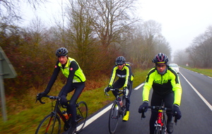 Route 19 déc. Arnaud, Christophe et Lionel