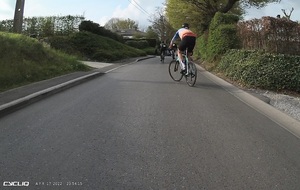 17% dans la Roche aux Faucons après 230km, ça pique...