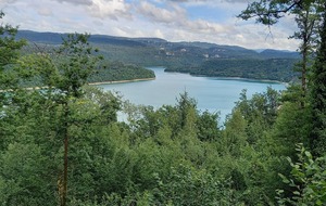Lac de Vouglans, l'Ain