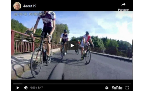 Vidéo de la sortie club du 4 aout